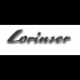 Эмблема "Lorinser"  хром  