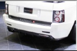Нижняя планка крышки багажника из карбона с лого Mansory Switzerland