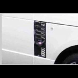 Комплект карбоновых накладок крыльев с логотипом Mansory